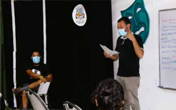 Adrián González Costa, Secretario de Organización del PIP, durante su participación en el Encuentro.